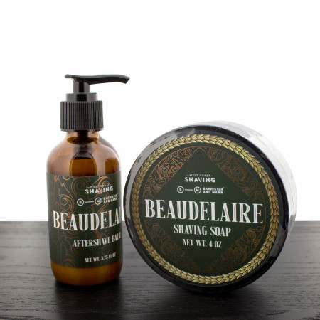 Barrister and Mann Beaudelaire Shaving Soap & Aftershave Balm Set